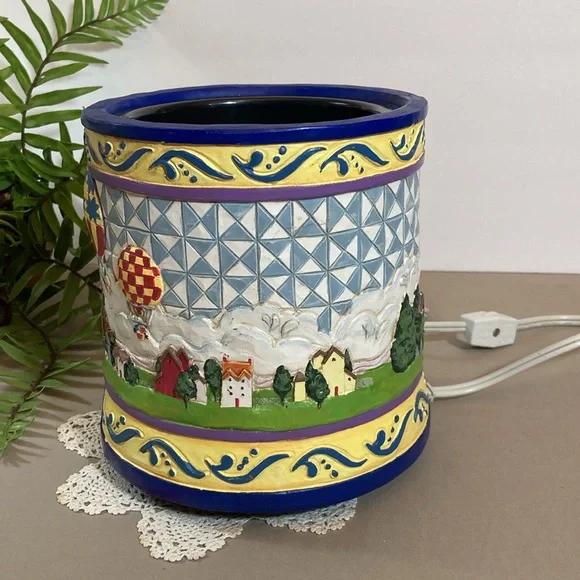 Jim Shore Hot Air Balloon Candle Warmer - Picture 4 of 16